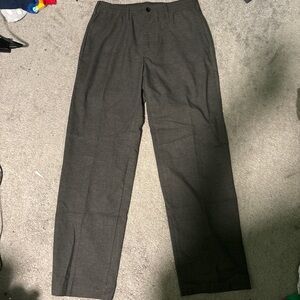 Women’s Dark Gray Dress Pants - Classic Straight Fit